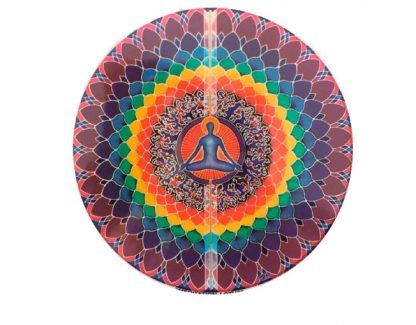 Lotus-Meditation-auto-raam-Sticker