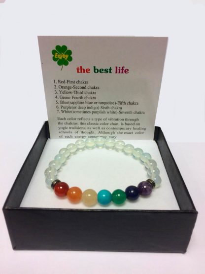 Chakra Jade bracelet jewelry