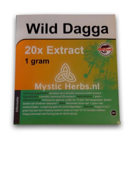 Wild dagga 20x extract kopen