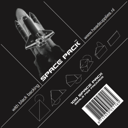 Spacepack-Dichtungen SCHWARZ klein