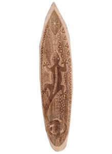 prancha de madeira-maori