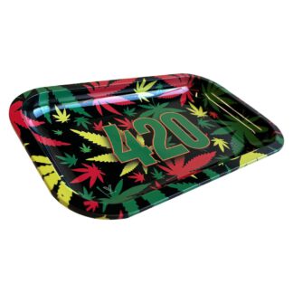 420-rolling-rasta rolling tray