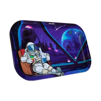 stoned astronaut-rolling-tray