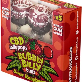 CBD lollies Sour Raspberry